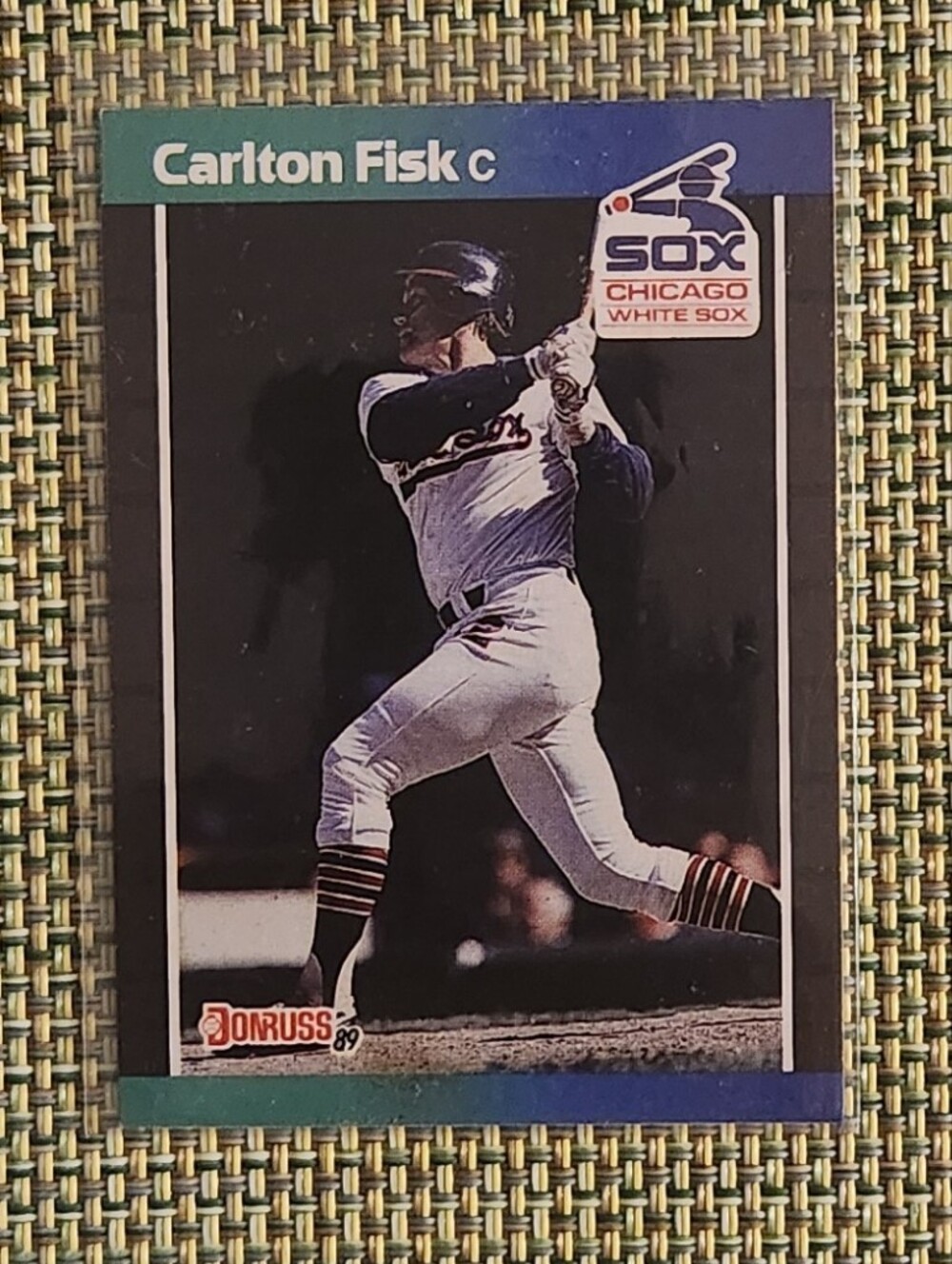 Carlton Fisk Chicago White Sox Donruss Baseball Card